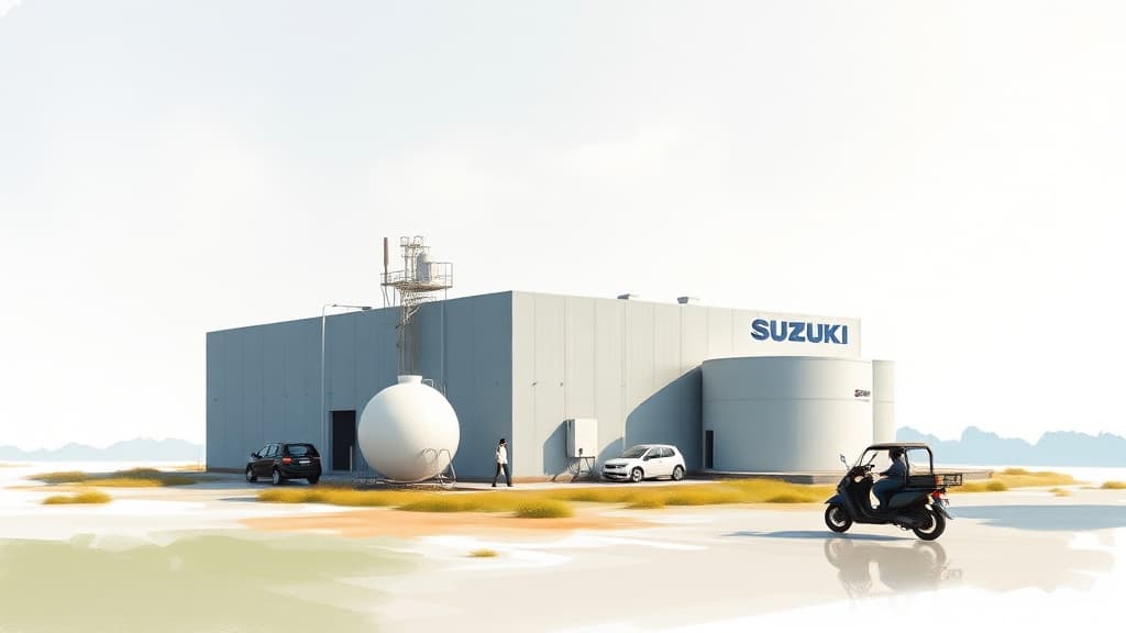 Suzuki Motor Launches Second Biogas Plant in Bhukhala, India