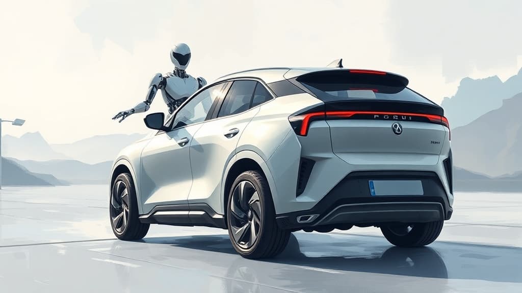 Chinese Automakers Accelerate into Robotics with Humanoid Robots and AI Integration