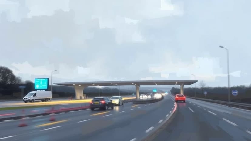 National Highways Launches UK's First Hydrogen Fuel Cell-Powered VMS at M6 Lancaster Services