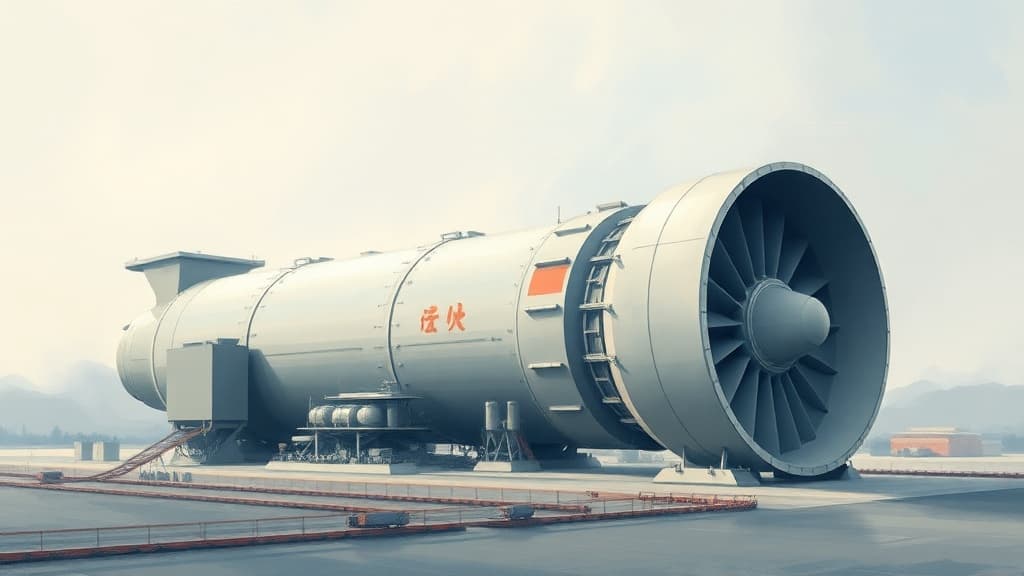 China's First 550-Megawatt F-Class Gas Turbine Unit Begins Power Generation