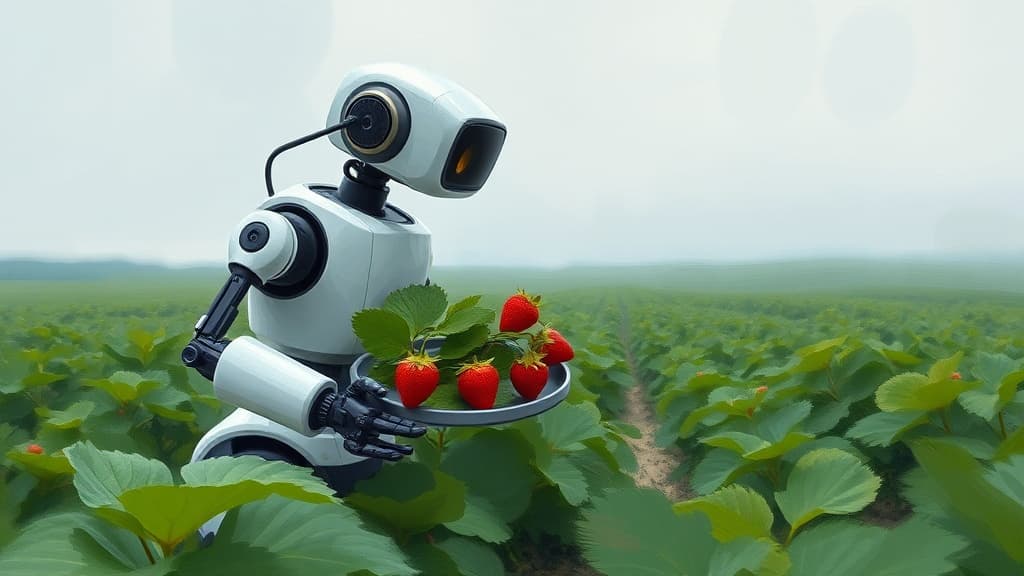 University of Essex's Robotics Team Wins Award for Strawberry-Picking Robot