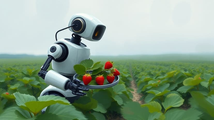 University of Essex's Robotics Team Wins Award for Strawberry-Picking Robot