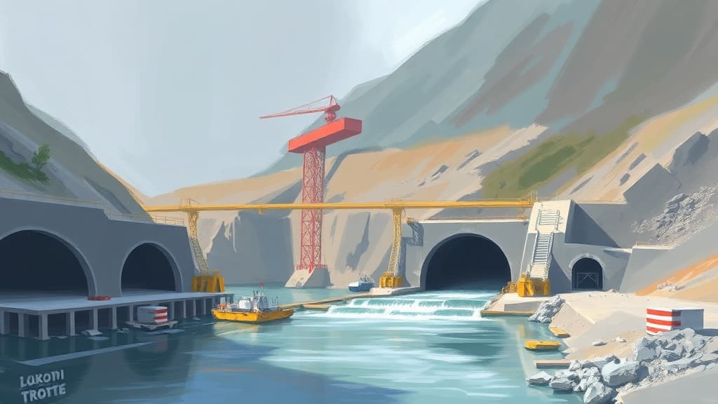 Dewatering Begins at Lohari Nagpal Hydropower Project Tunnels in Uttarkashi