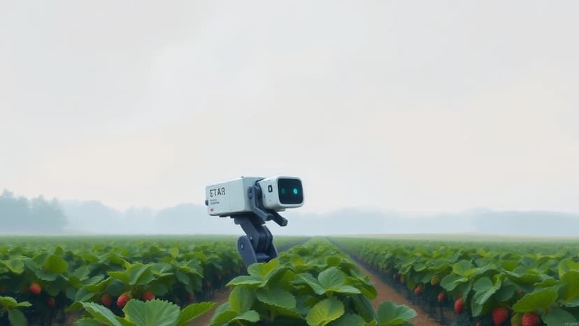 University of Essex's SARA Initiative Wins AI & Robotics Award for Strawberry Harvesting Robots