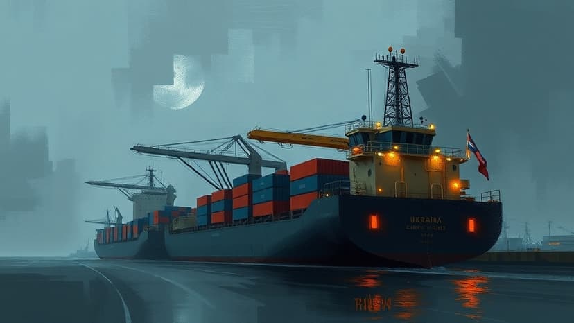 Ukraine's Vice PM Kuleba Discusses Chornomorsk Port Concession and Security Amid Russian Attacks