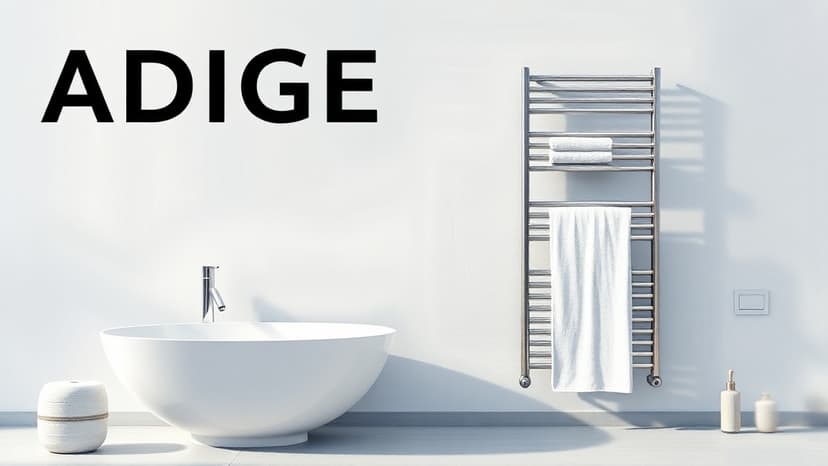 ADIGE Radiators Launches Oversized Towel Rails to Meet Demand for Large Bathroom Heating