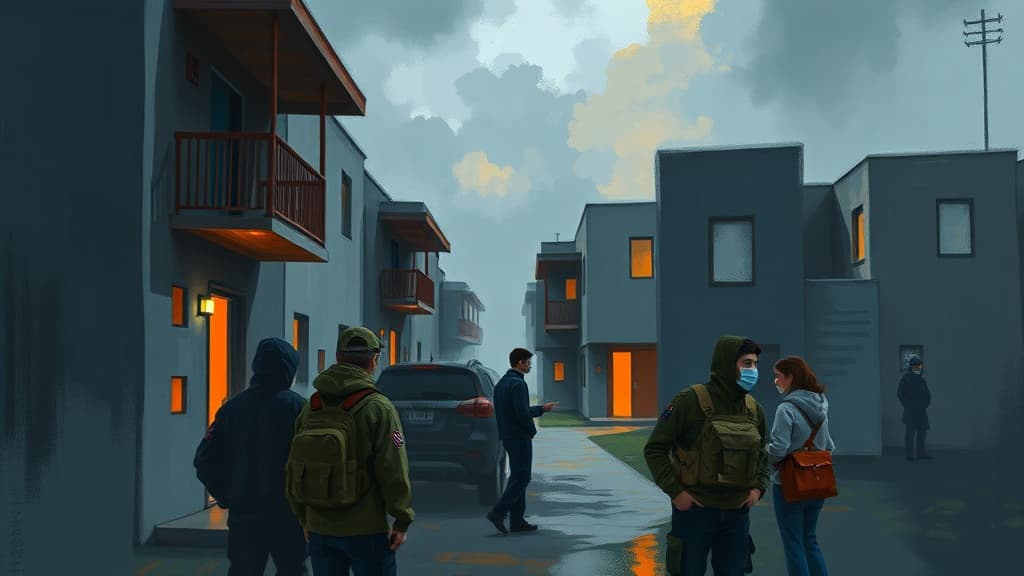 Vicenza High School Students Tour Army Family Housing Project in Italy