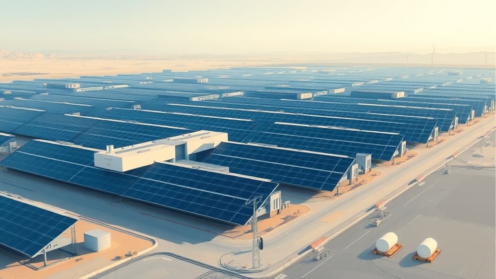 PowerChina Secures $1.9 Billion EPC Contract for UAE Solar and Storage Project