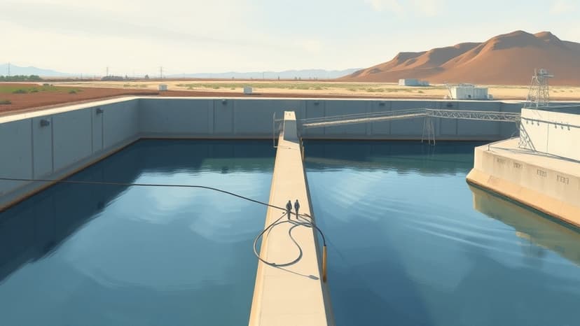 670,000 Gallons of Wastewater Contained at John T. Hickerson Treatment Facility in El Paso
