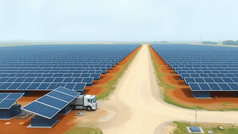 Maximo Achieves 100 MW Robotic Solar Installation at AES Bellefield Complex