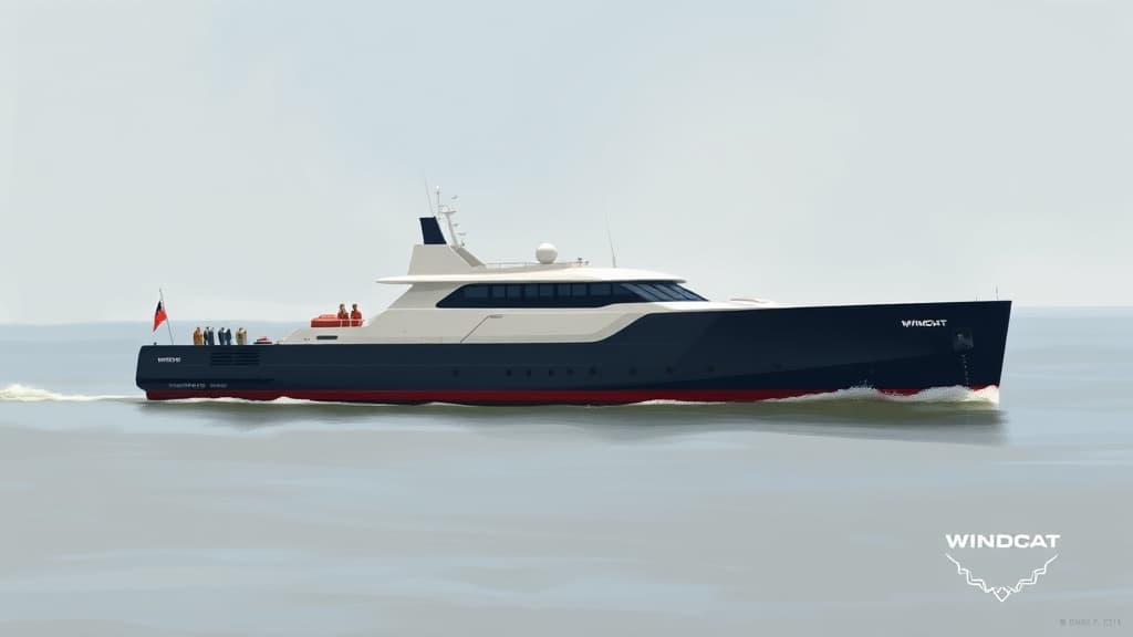 Windcat Amsterdam Launched as First Elevation CSOV in Europe by Damen and Windcat