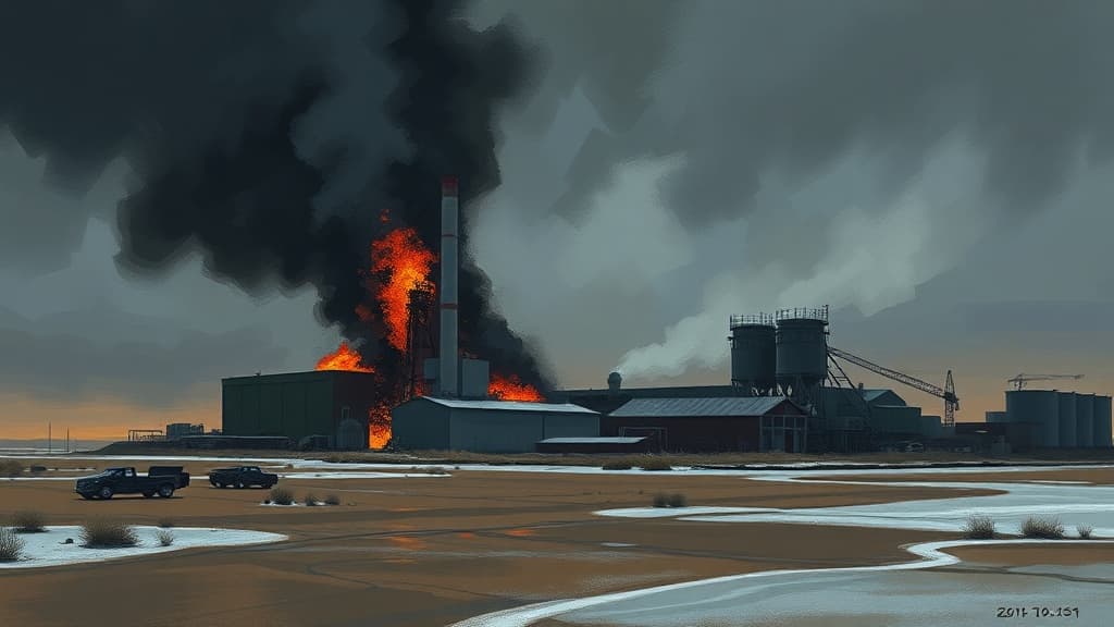 Fire Destroys Combined Metals Mill in Bauer, Utah; Envirocare Inspected by NRC