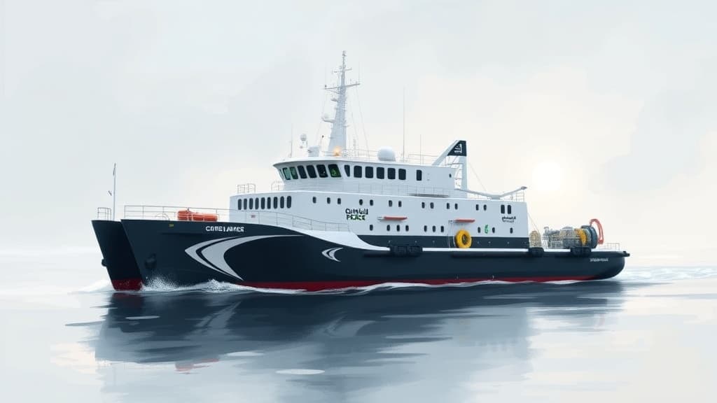Penguin International Launches Pelican Peace, a Full-Hybrid Crewboat for Oil and Gas