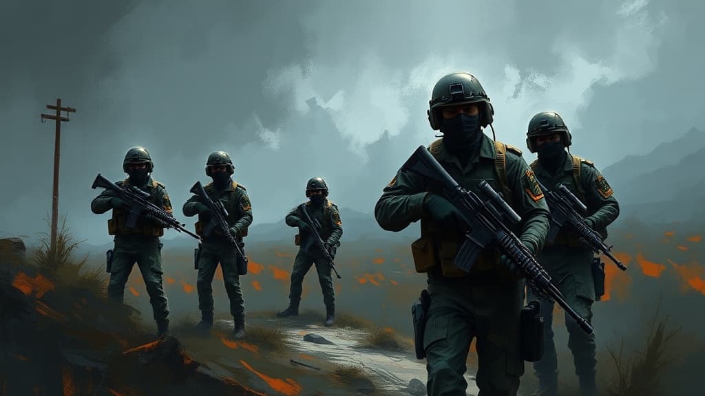 Security Forces Intensify Operations in Manipur After Kuki Militants Attack Army Post