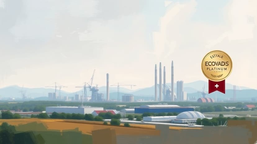 Swiss Steel Group Achieves EcoVadis Platinum Medal Amidst Market Restructuring