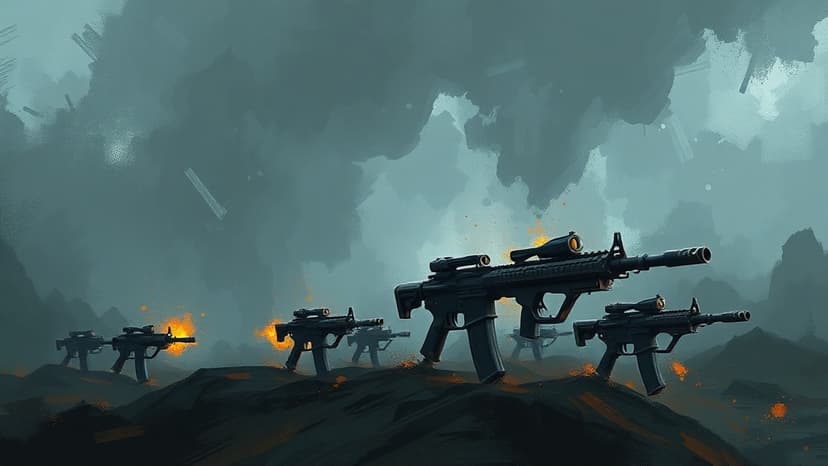 Philippine Army Discovers High-Powered Firearms in Surigao del Sur