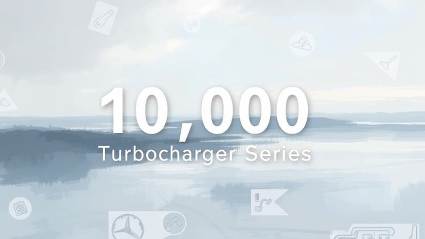 Accelleron Achieves 10,000 Orders for A100-L/A200-L Turbocharger Series