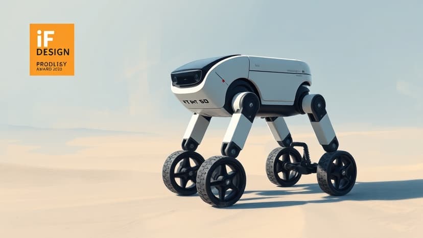 DEEP Robotics Lynx M20 Wins 2026 German iF Design Award for Innovative Wheeled-Legged Robot Design