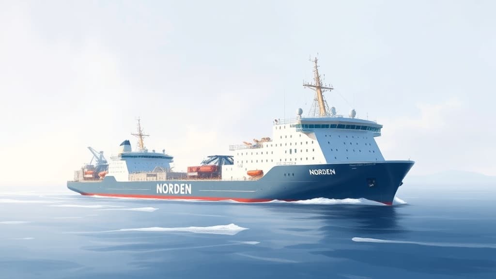 NORDEN Signs 10-Year Contract with LKAB and Orders Ice-Class Vessels from Wuchang Shipbuilding