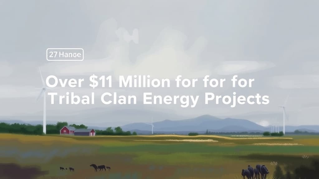 Washington State Grants Over $16 Million for Tribal Clean Energy Projects