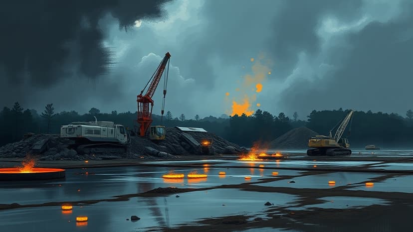 NMCB 133 Constructs Demolition Pond for U.S. Army in Vernon Parish, Louisiana