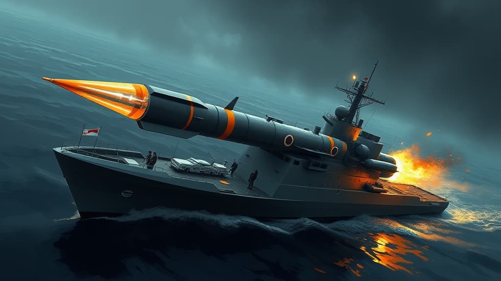 Turkey's ATMACA Missile Demonstrates Land Strike Capability from TCG Burgazada