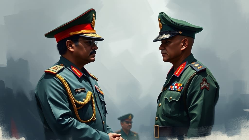 Bangladesh Army Chief Commends Nepal Army on 263rd Raising Day Celebration
