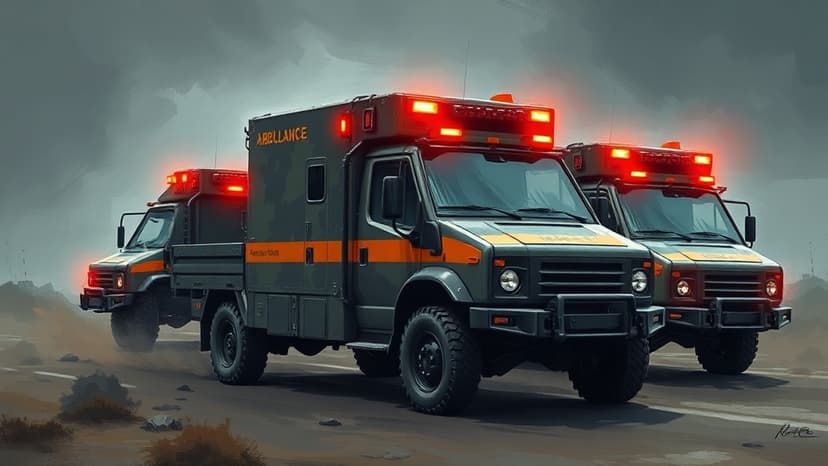 Hungarian Defense Forces Enhance Medical Evacuation with Scorpio Off-Road Ambulances
