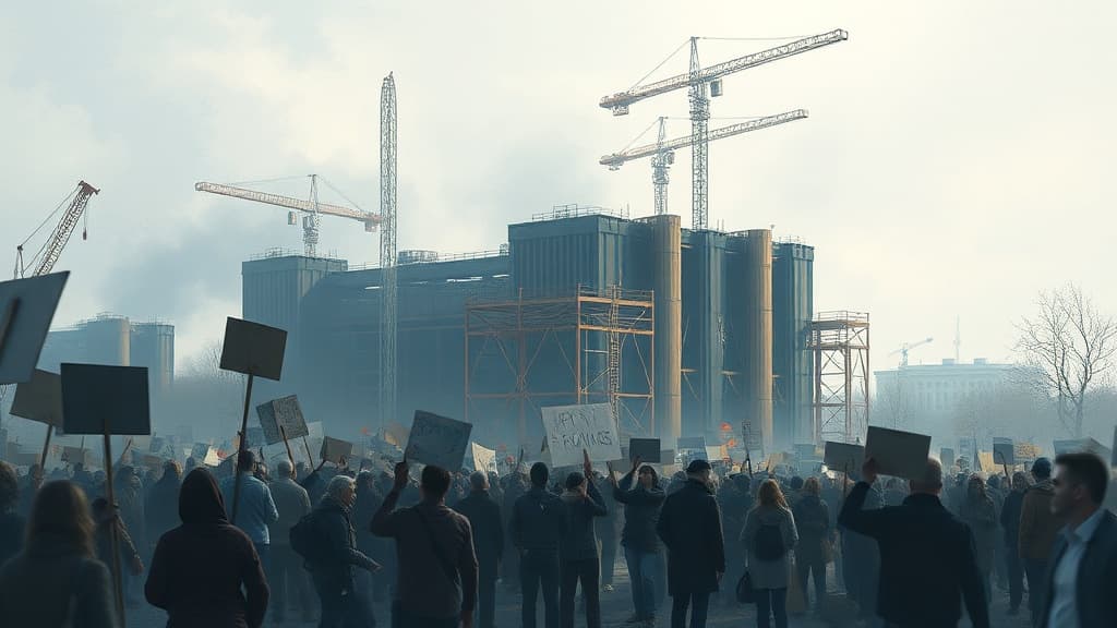 Protests Erupt Over AI Supercomputer Construction Near Grenoble
