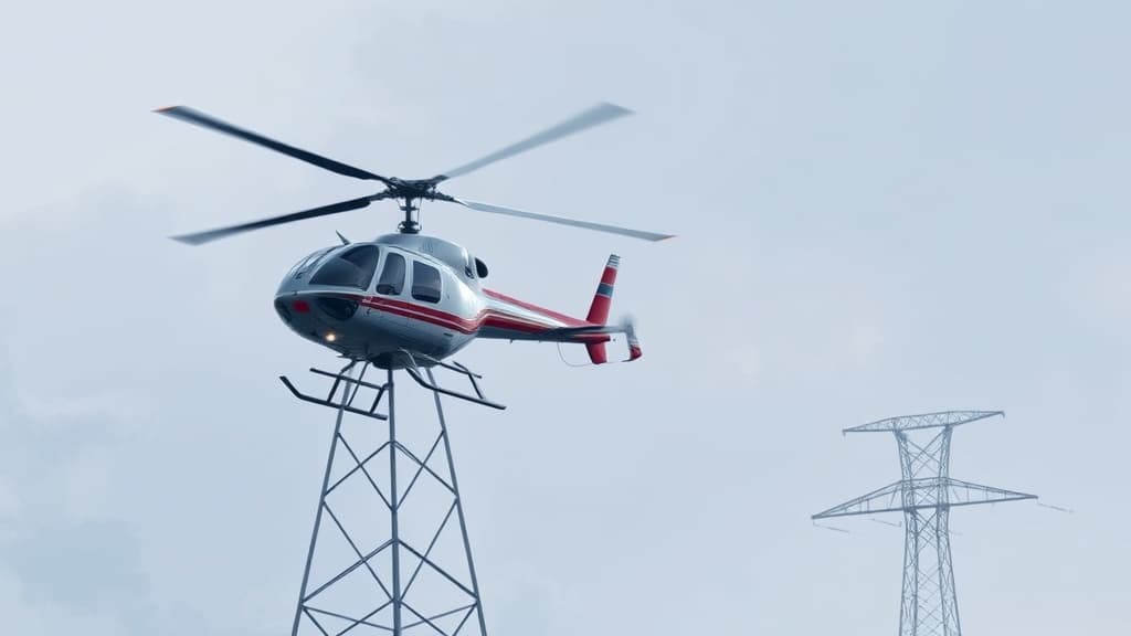 Helicopter Inspections of High-Voltage Transmission Systems in Connecticut