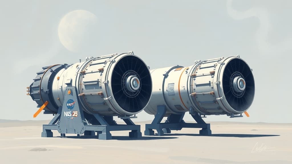 NASA Utilizes RS-25 and AJ10-190 Engines for Artemis Moon Missions