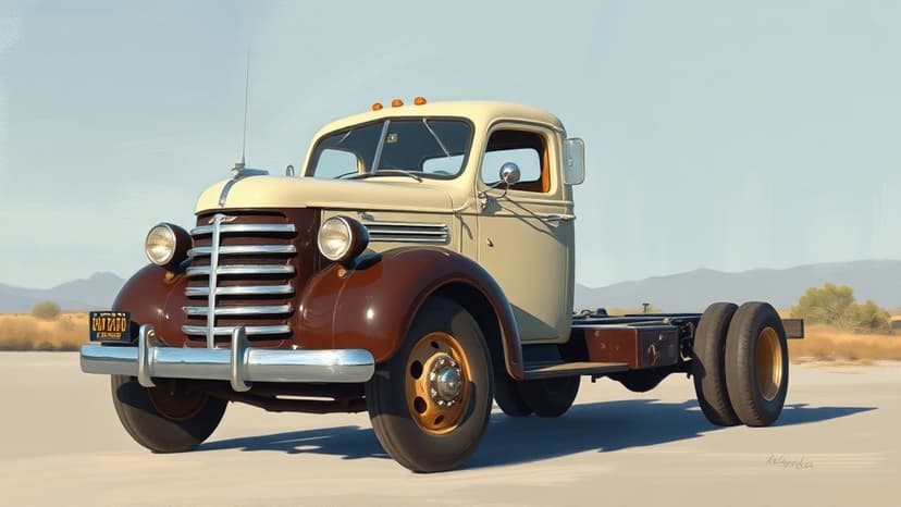 1938 Chevrolet 1.5-Ton Chassis Cab Truck Refurbishment Details