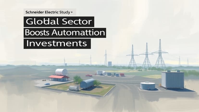 Schneider Electric Study: Global Energy Sector Boosts Automation Investments