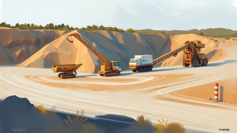 Invertek Drives Optidrive P2 Implements Quarry Processing Line in New South Wales