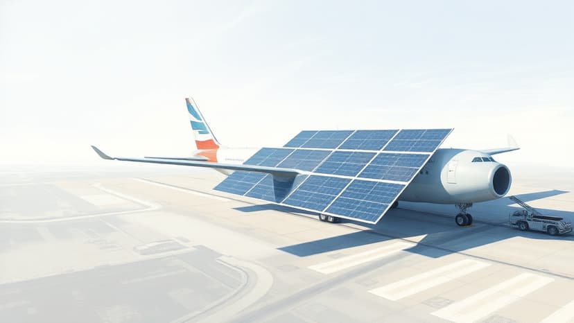 New Solar-Powered Technique for Sustainable Aviation Fuel Development