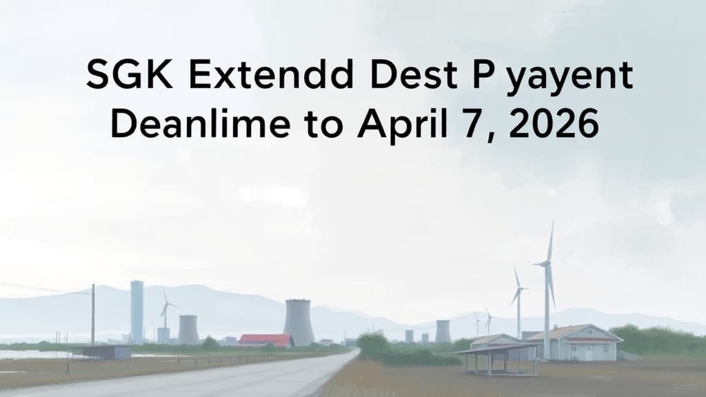 SGK Extends Debt Payment Deadline to April 7, 2026