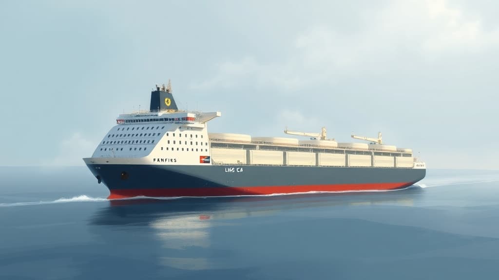 Launch of World's First 10,800-Car LNG Dual-Fuel Ro-Ro Ship