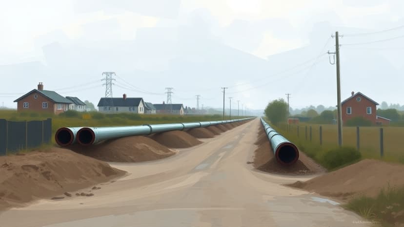 Replacement of 70-Year-Old Gas Pipes in Frinton Underway