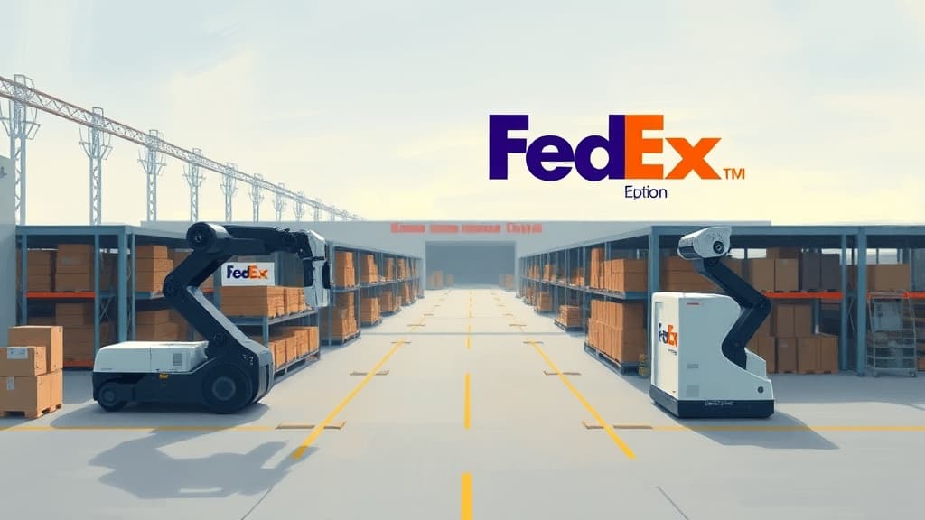 FedEx Partners with Robotics Firms to Enhance Warehouse Automation