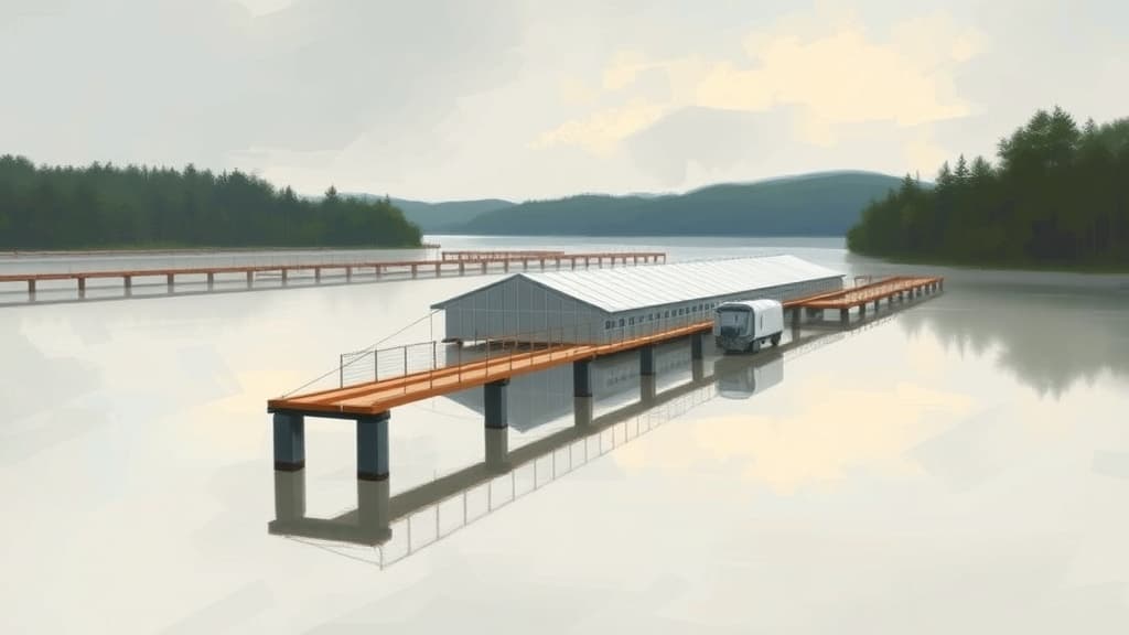 UMaine Students Develop Infrastructure Upgrades for Salmon Hatchery
