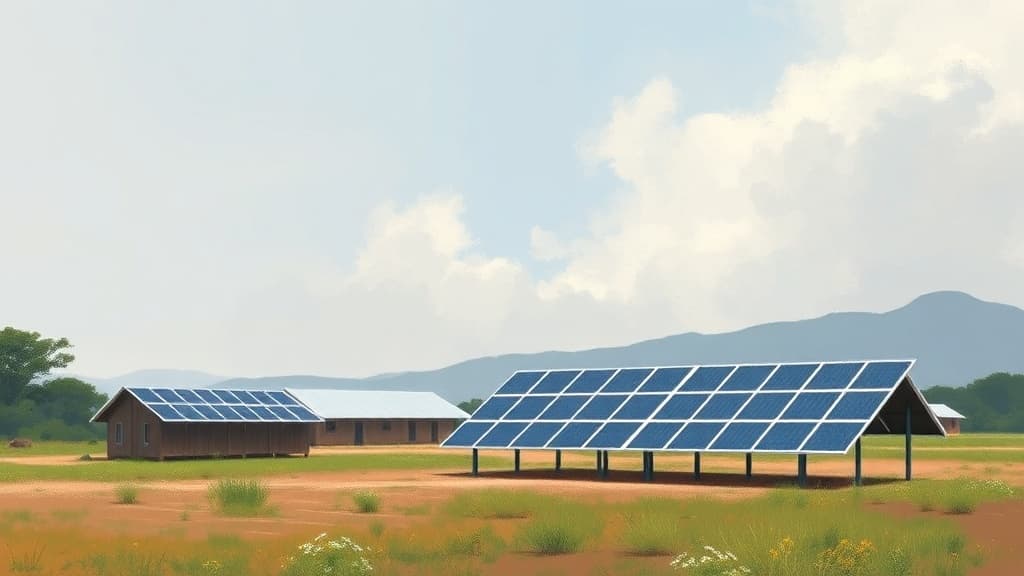 Salesian Community in Palabek, Uganda, Installs New Solar Power System
