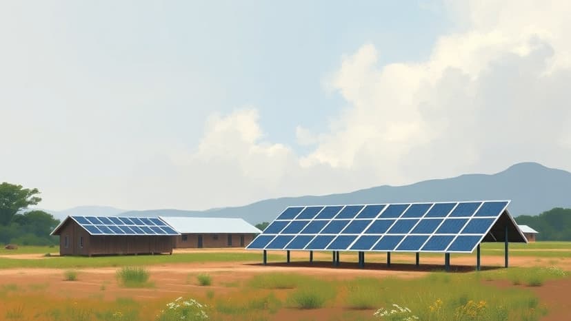 Salesian Community in Palabek, Uganda, Installs New Solar Power System