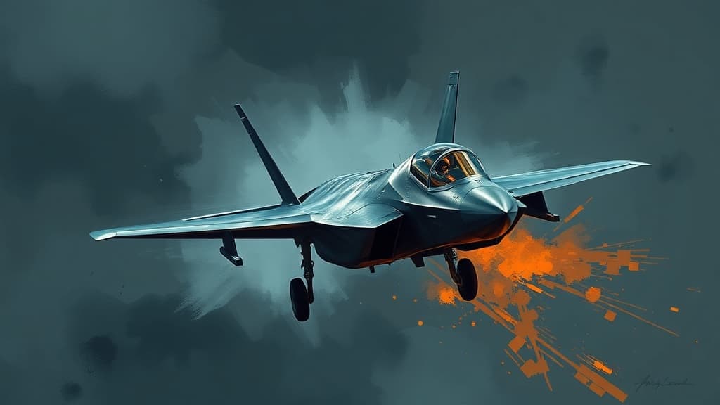 F-35 Crash Sparks Debate on India's Stealth Fighter Strategy