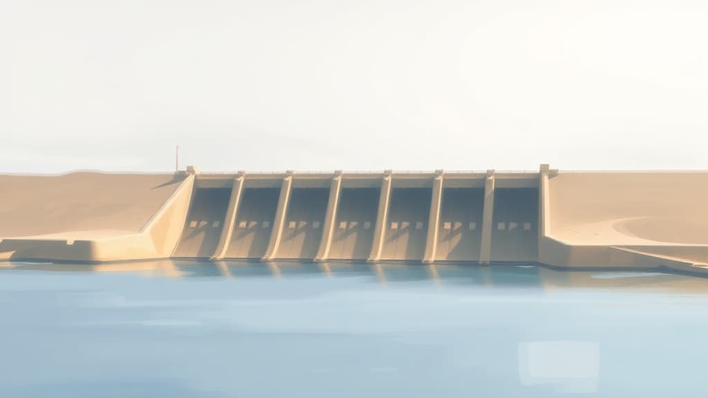 Tunisia Pilots Water Evaporation Reduction Film at Lebna Dam