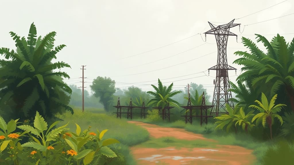 Vegetation and Overloaded Substation Cause Power Disruptions in Western Region, Ghana