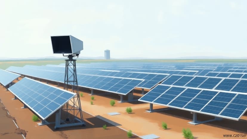 Fraunhofer IFF Advances AI Sensor System for Solar Plant Monitoring