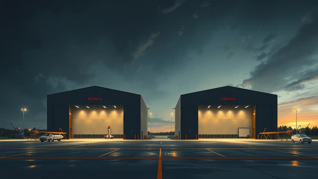 Sierra Nevada Corp. Opens Two New Hangars at Dayton International Airport