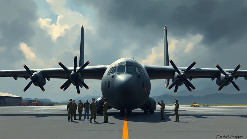 Turkish Air Force Delegation Reviews C-130J Support at Marshall Aerospace