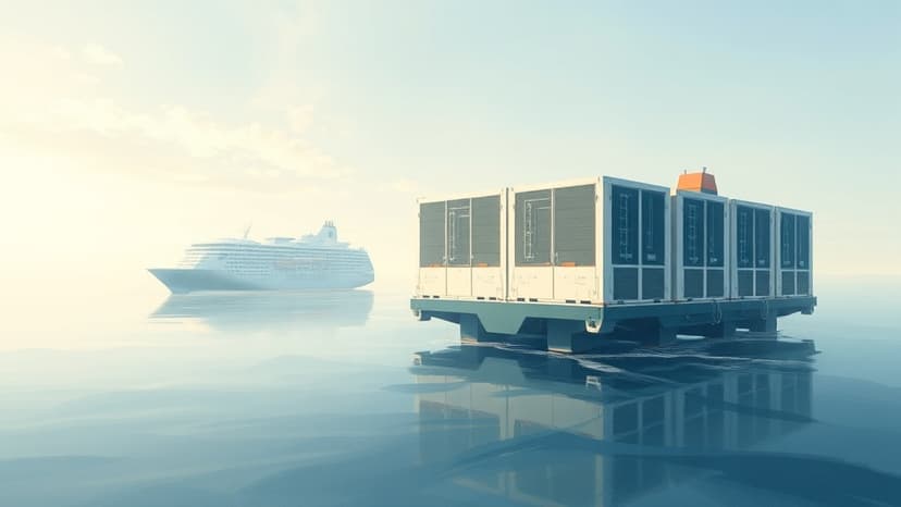 Mitsui OSK Lines and Hitachi Collaborate on Floating Data Centers