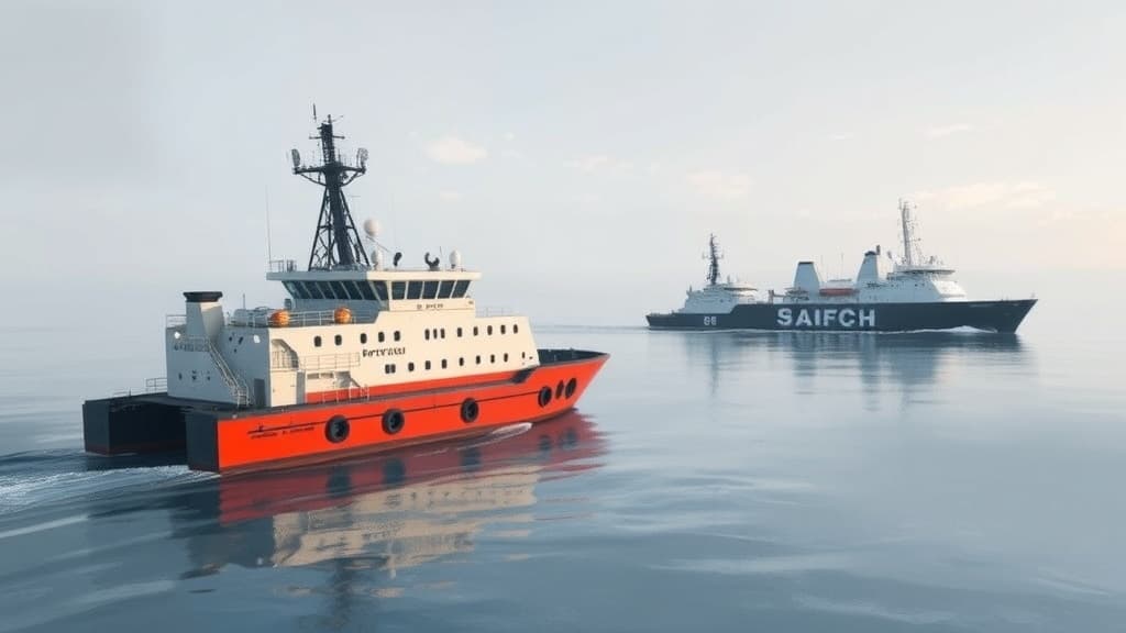 DroneQ Robotics Partners with Mark Offshore for R/V Mintis Deployment